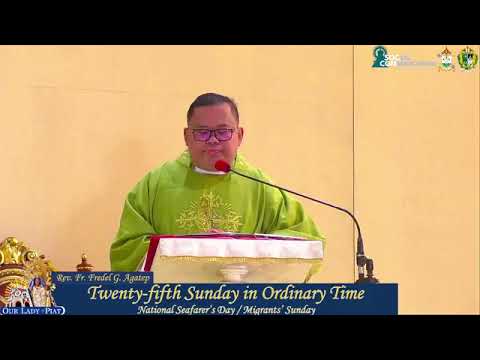 EUCHARISTIC CELEBRATION I 24 SEPTEMBER 2023 I TWENTY-FIFTH SUNDAY IN ORDINARY TIME