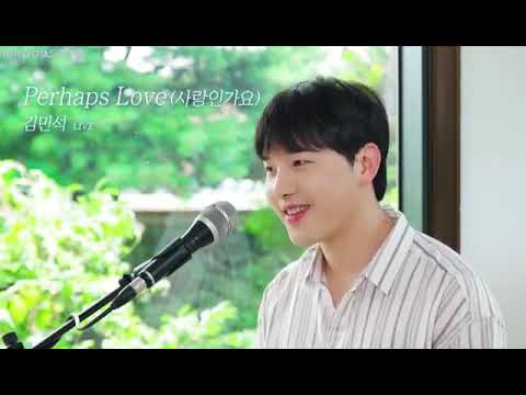 (ENGSUB) KIM MIN SEOK - PERHAPS LOVE, COVER VERSION
