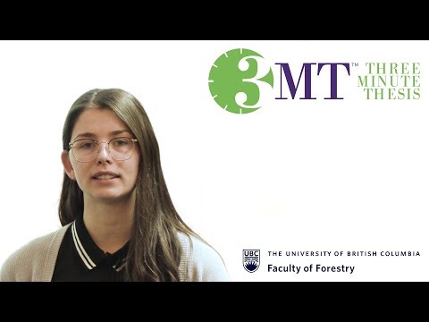 Green Living: Characterizing Change in Canadian Urban Green Space Since 1984 - Three Minute Thesis