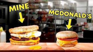 Making a McDonald's Egg McMuffin but 10x Better | Full Recipe