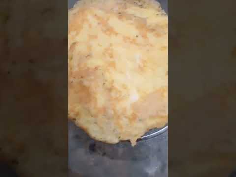 omelete feito na  manteiga#shorts#youtubeshorts#shorts#youtube