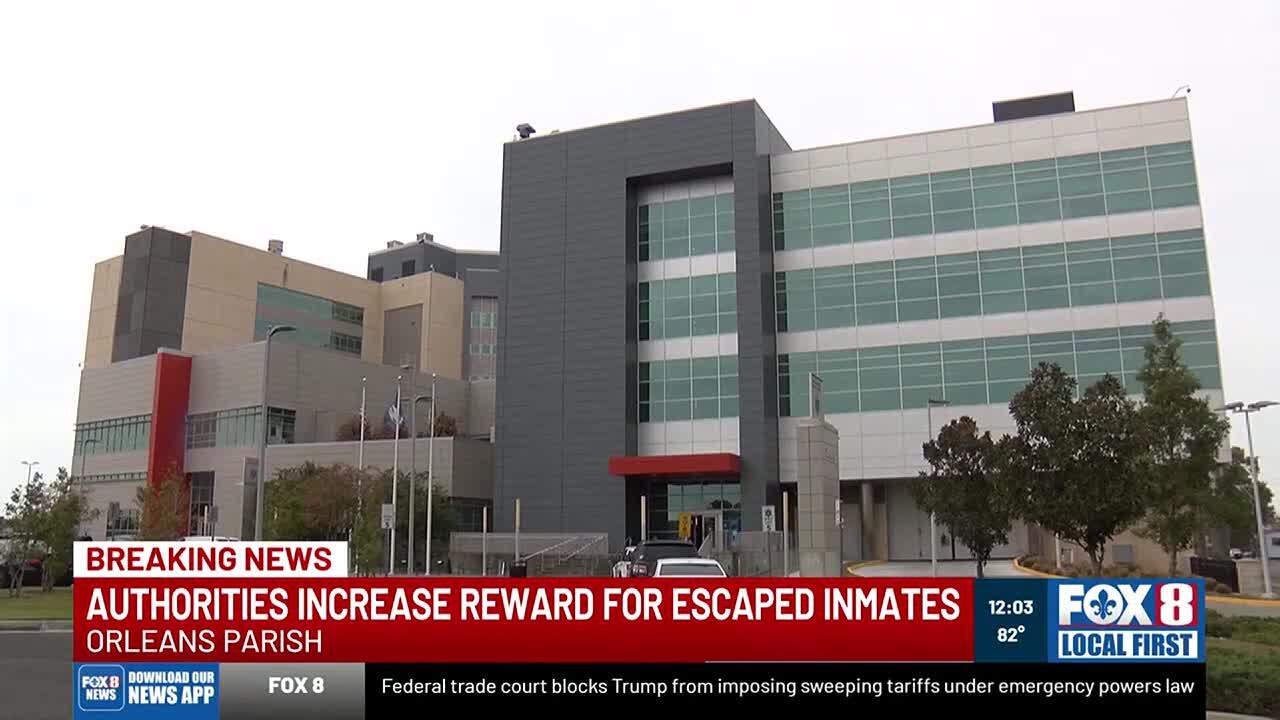 Authorities increase rewards for escaped inmates
