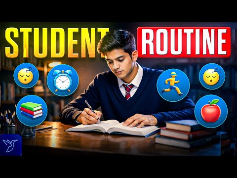 The PERFECT Daily Routine for Students 📚💯 | Time Table for Students | Rewirs