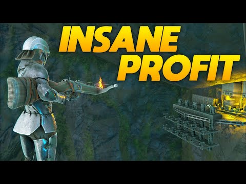 DUO Raiding Hidden Base Locations For Insane Profit - ARK
