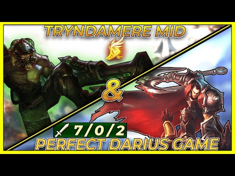 RANGERZX - TURBO SMURFING WITH TRYNDAMERE MID & DARIUS TOP!! - League of Legends Stream Highlights