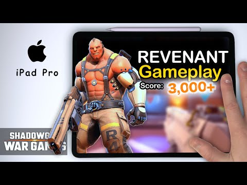 Revenant GAMEPLAY in ShadowGun War Games Claw Gameplay on iPad Pro - Score 3000+