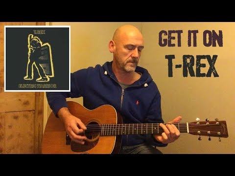 Get it on - Marc Bolan - T-Rex - Guitar lesson by Joe Murphy