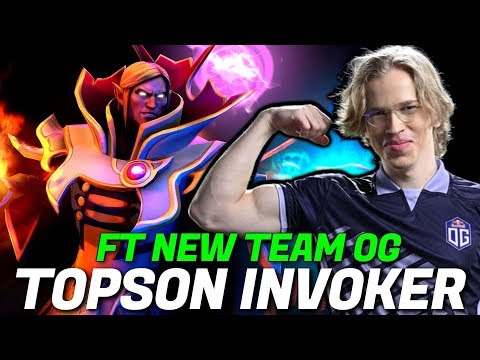 Topson Signature Invoker ft. Cr1t vs NoOne MidOne Zai - Dota 2