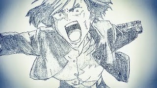 【呪術廻戦】釘崎野薔薇のシーン描いてみた【アニメーション】（前の続き）