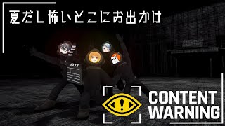 夏にやるはずだったCONTENT WARNINGという怖いやつ【 #異質780円 】