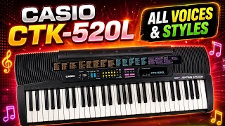 Video thumbnail for Casio CTK 520L | Casio CTK 520L Sound Review | Casio CTK by Rockstar Music Store