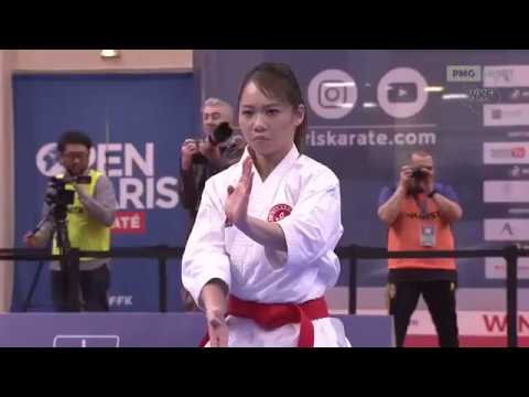 Grace Lau Vs Maria Dimitrova - WKF Karate 1 World Premier League Paris 2018