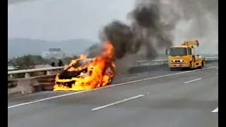國道火燒車