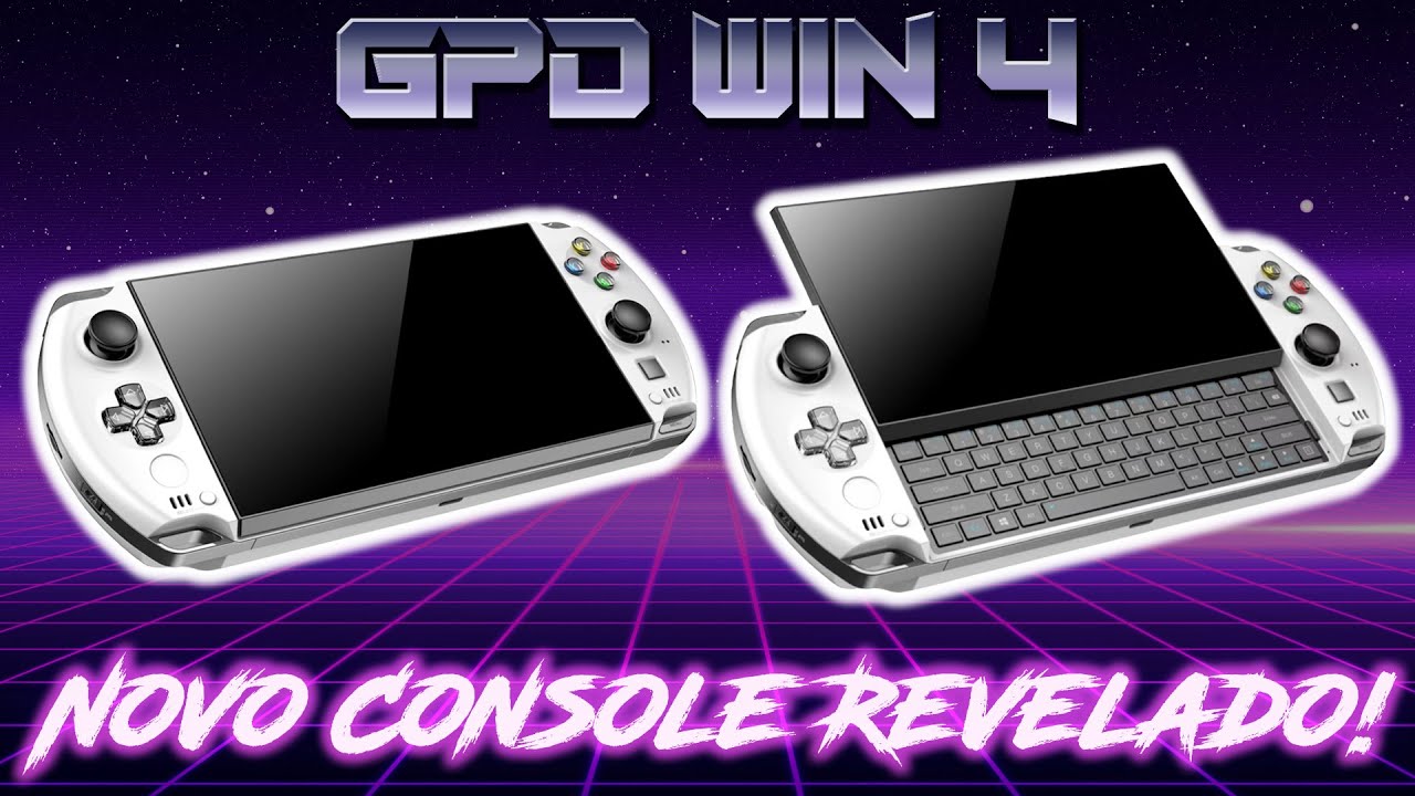 GPD Win 4: O Novo Console Portátil Mini PC da GPD Que Parece um Híbrido de PSP com PS Vita!