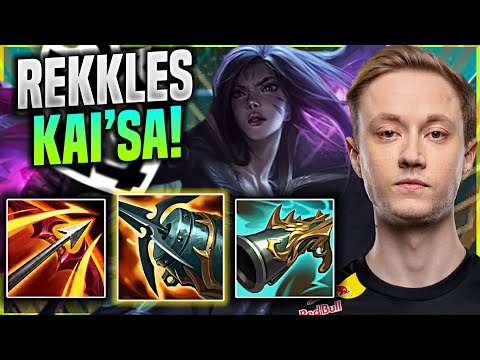 REKKLES TRAINING SOME KAI'SA! - G2 Rekkles Plays Kai'sa ADC vs Ezreal! | Season 11