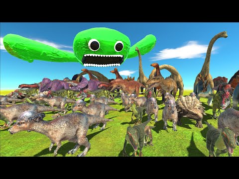 Jumbo Josh Is Growing VS All Dinosaurs - Animal Revolt Battle Simulator