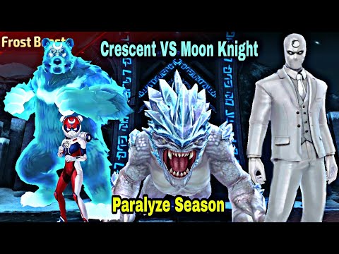 Abx Paralyze Season | Crescent VS Moon Knight Comparison - Marvel Future Fight