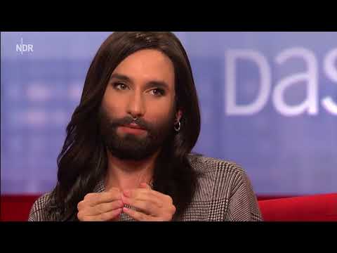 Conchita Wurst at the talkshow 'DAS!' -  NDR, 03.11.2017