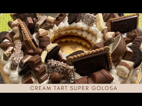 Cream tart - SUPER GOLOSA CON CIOCCOLATO - FACILE E VELOCE