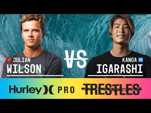 Julian Wilson vs. Kanoa Igarashi - Round Five, Heat 4 - Hurley Pro at Trestles 2017