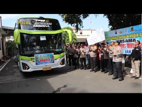 POLRES KUDUS GELAR MUDIK BALIK GRATIS