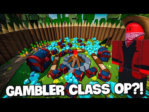 New Gambler Class is TOO OP in 99 Nights in a Forest!