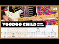 Voodoo Child (Slight Return) Jimi Hendrix Cover | Guitar Tab | Lesson | Tutorial