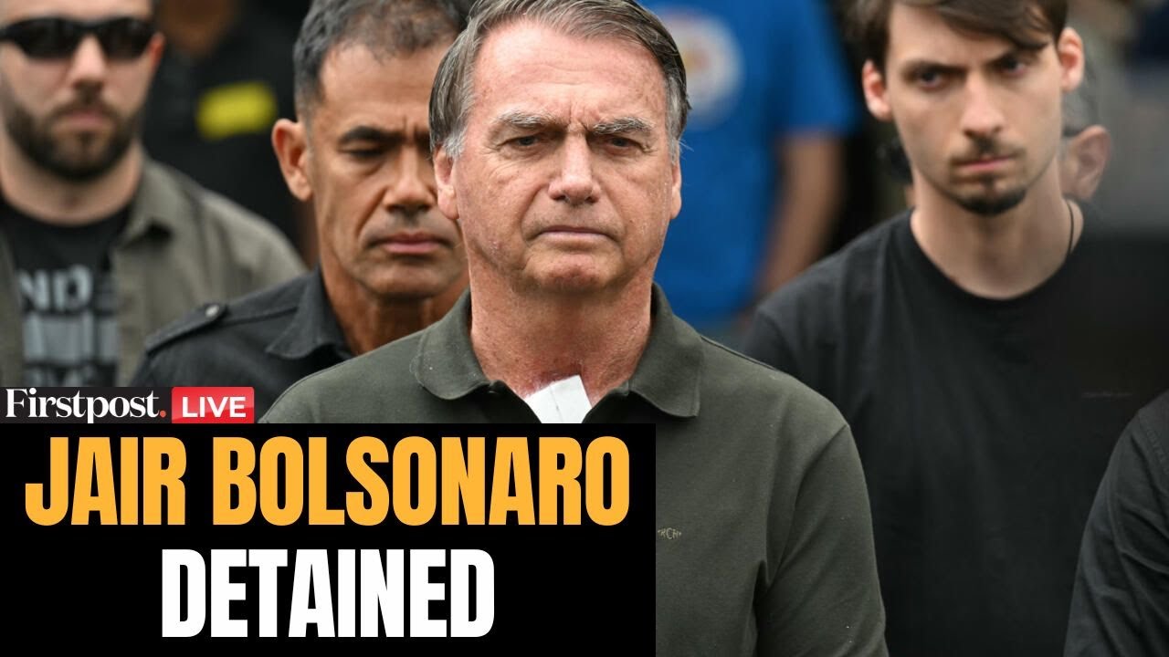 Jair Bolsonaro Detention LIVE: Clashes Erupt in Brazil as Court Detains Ex President Bolsonaro| N18G