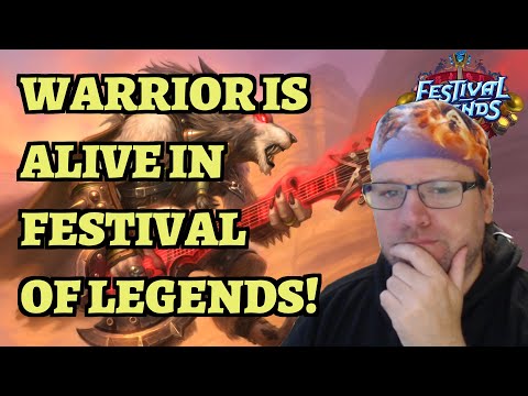 Warrior is ALIVE in Festival of Legends - Part 1 - Riff Menagerie - Hearthstone