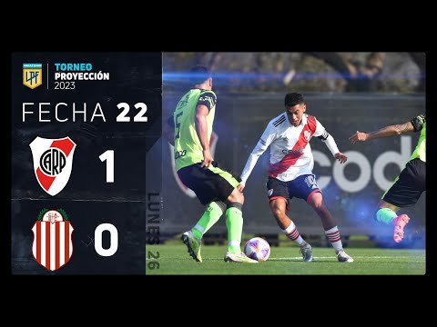 #TorneoProyección 2023 | Fecha 22 | resumen de River y Barracas Central
