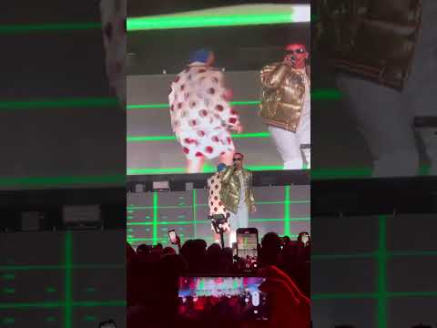 Yaisel la melodía canta Boy Boy(remix) junto a blessd y NLE choppa en el concierto del alfaeljefe