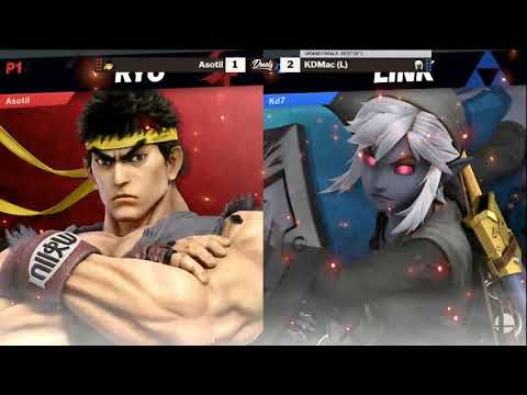 DDD 41 SSBU Grand Finals - Asotil (Ryu) vs KDMac (Link)