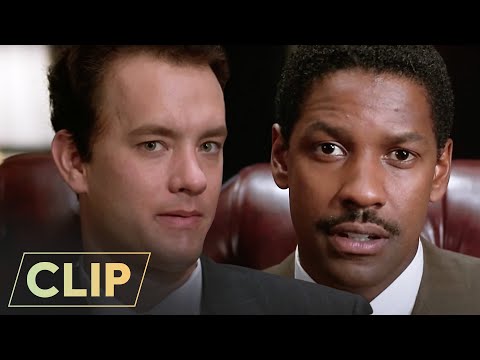 First Sign of AIDS | Philadelphia (1993) | Tom Hanks, Denzel Washington