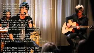 Adam Lambert These Boys