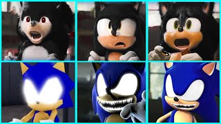 Sonic The Hedgehog Movie DARK SONIC vs DING DONG HIDE AND SEEK Uh Meow All Designs Compilation