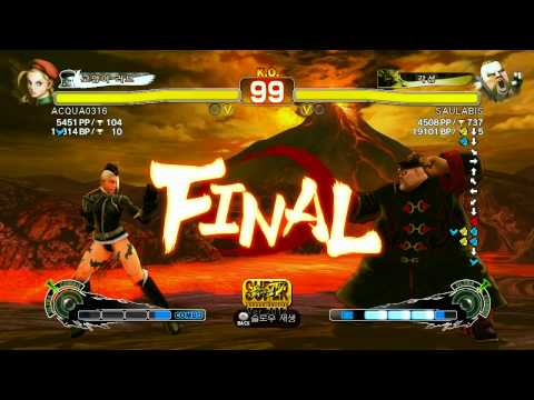 SSF4AE Ranked Match - AQUA0316 vs SAULABIS 4/7
