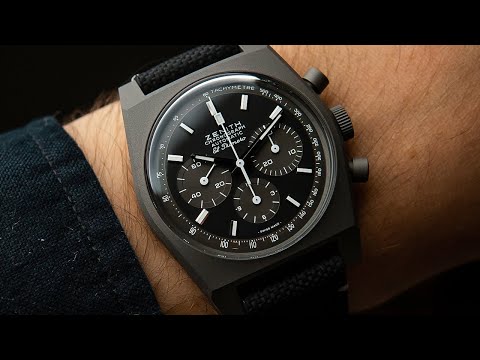 One of the Coolest Chronographs You Can Buy - Zenith Chronomaster Revival Shadow