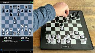 Lichess game with Millennium eONE on the ChessLink app