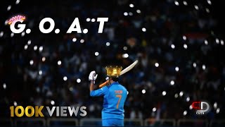 KGF Chapter 2 Climax MSDhoni version ❤️💥
