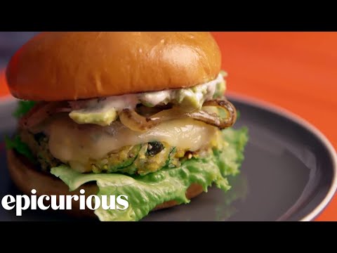 The Healthy Secret to Making the Ultimate Veggie Burger | Epicurious
