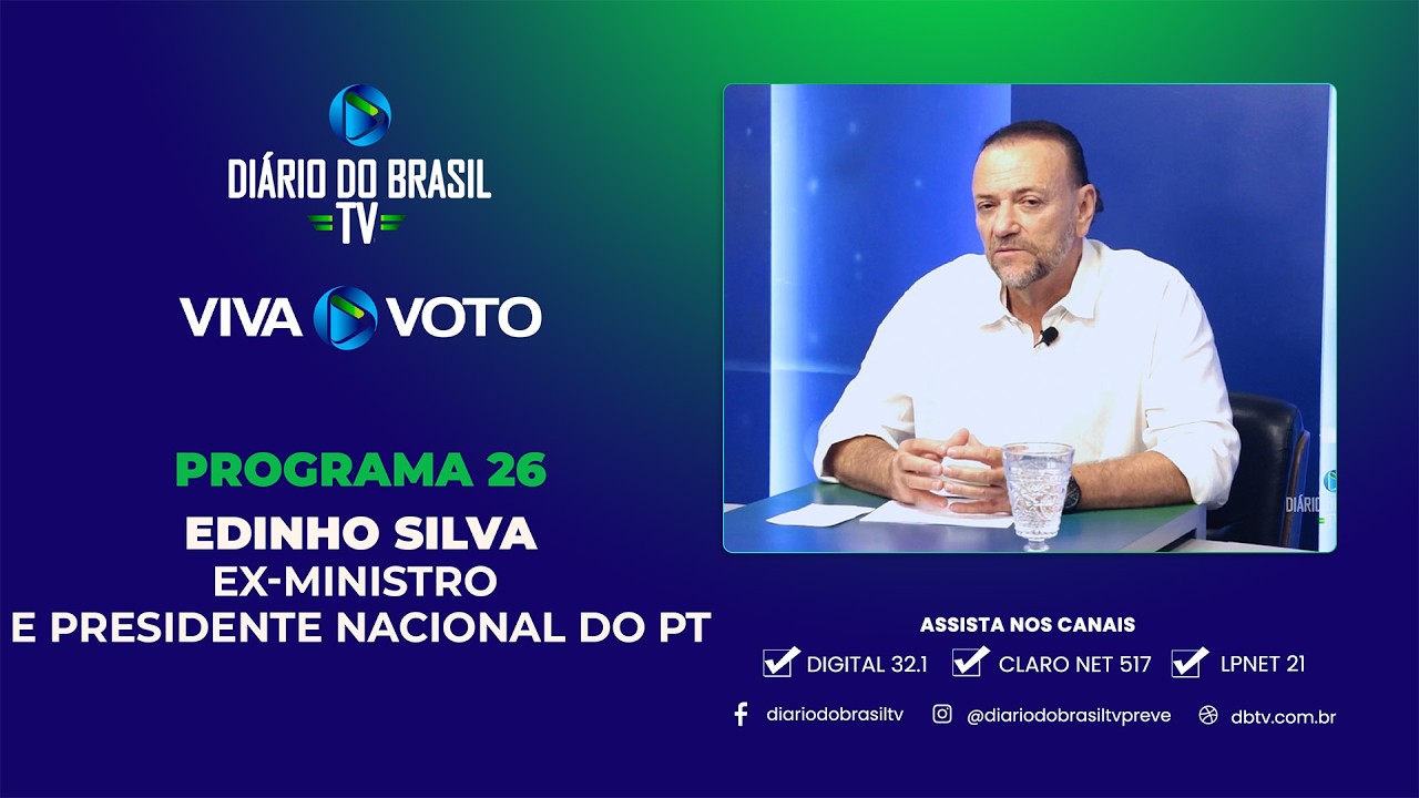 Edinho Silva - Ex Ministro e Presidente Nacional do PT 15/03/2026