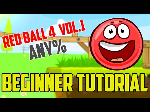 Red Ball 4 Vol.1 - Beginner Speedrun Tutorial