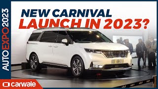 Kia KA4 Carnival India 2023 Launch? Auto Expo 2023 unveil | CarWale