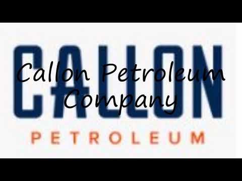 How to pronounce Callon Petroleum Company?