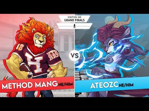 Ignition 249 - Grand Finals - method mang (Zetterburn/Forsburn) Vs Ateozc (Absa)
