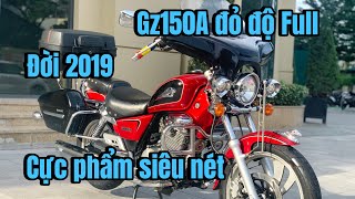 Bản độ full cực hầm hố Suzuki Gz150A đỏ 2019 siêu chất hàng đã tạm dừng sản xuất | Hiếu Motor Hn