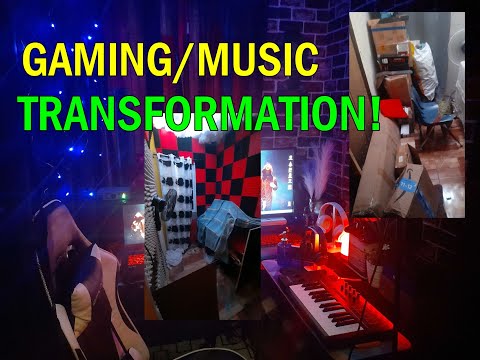BUILDING MY DREAM GAMING/MUSIC ROOM SETUP -TRUST THE PROCESS || DIY || MIGGY ON THE TRACK - YouTube
