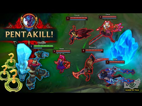 Best PENTAKILLS Montage Ep 98 - Level 1 Penta in League of Legends
