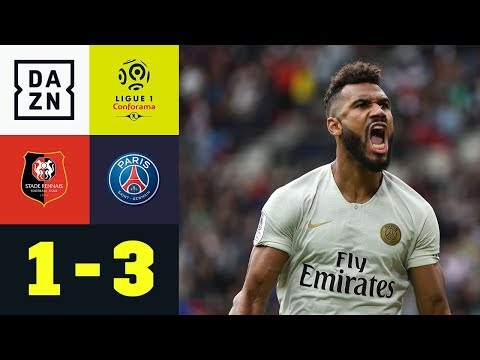 Premieren-Tor für Joker Eric Maxim Choupo-Moting: Stade Rennes - Paris SG 1:3 | Ligue 1 | DAZN