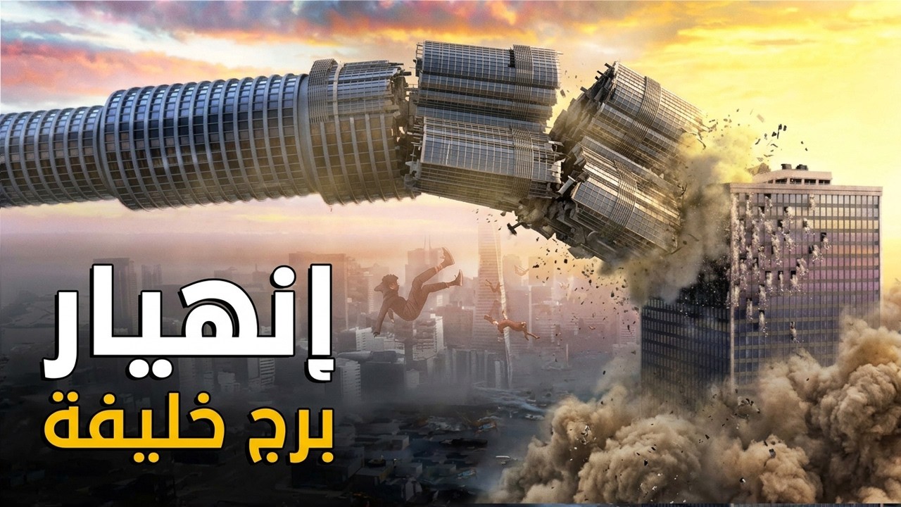 ماذا لو تحطم برج خليفة !!
